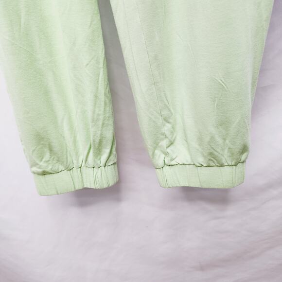 Fabletics Green Restore Knit Tapered  Elastic Waist Front Pockets Pants Medium - Picture 6 of 11